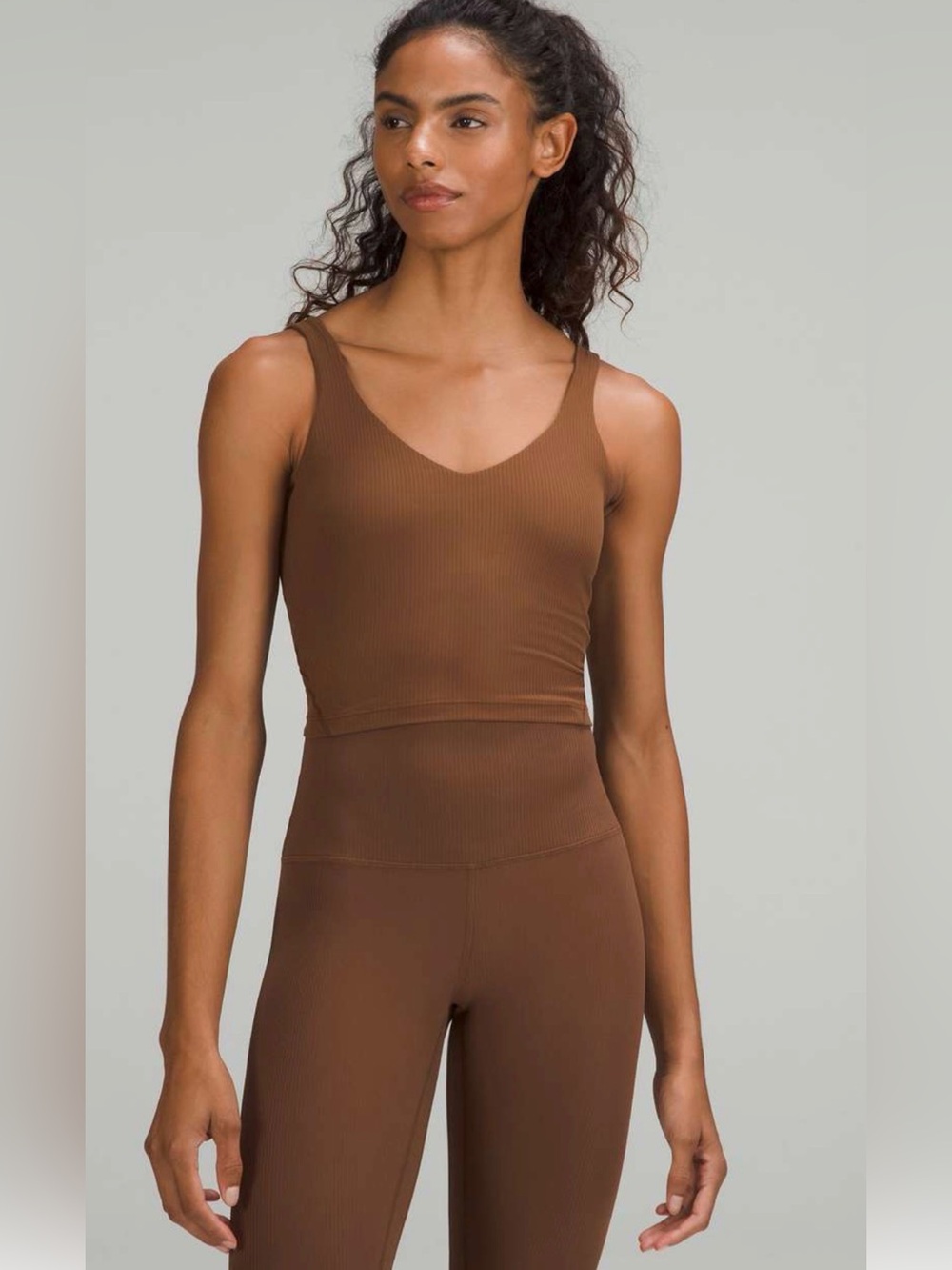 Lululemon Align Ribbed Tank Top | Roasted Brown | Size 6